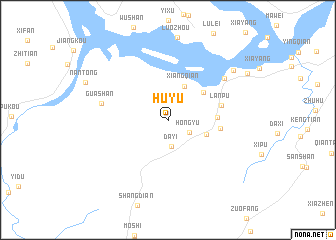 map of Huyu