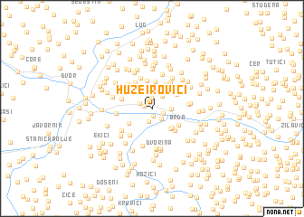 map of Huzeirovići