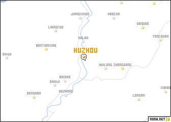 map of Huzhou