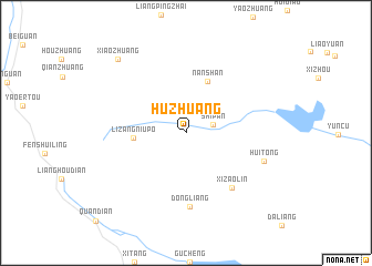 map of Huzhuang