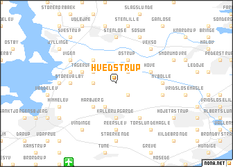 map of Hvedstrup