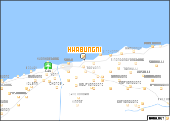 map of Hwabung-ni