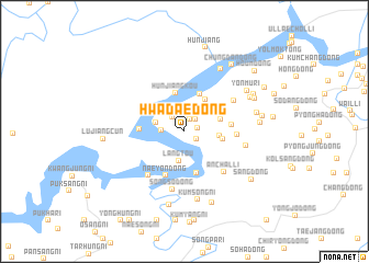 map of Hwadae-dong