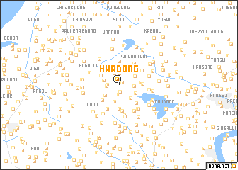 map of Hwa-dong