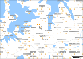 map of Hwa-dong