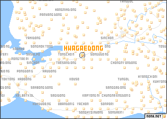 map of Hwagae-dong