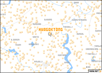 map of Hwagok-tong