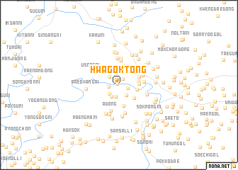 map of Hwagok-tong