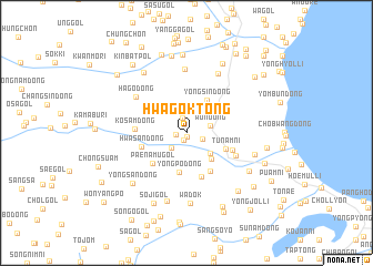 map of Hwagok-tong