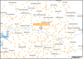 map of Hwagong-ni