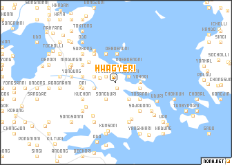 map of Hwagye-ri