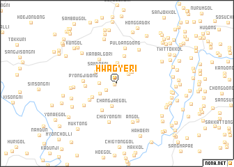 map of Hwagye-ri