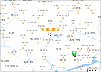 map of Hwajang