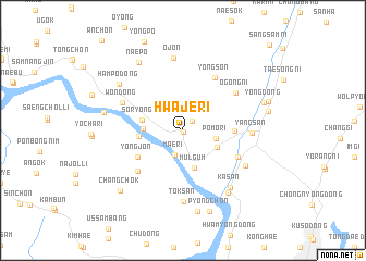 map of Hwaje-ri