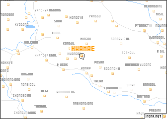 map of Hwamae