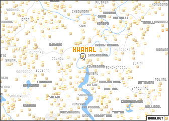 map of Hwamal