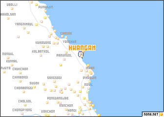 map of Hwangam