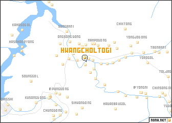 map of Hwangch\