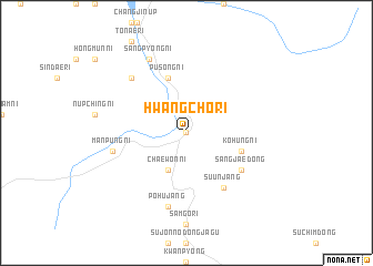 map of Hwangch\