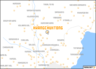 map of Hwangch\