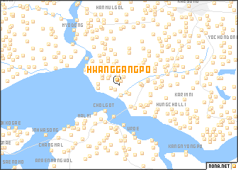map of Hwanggangp\