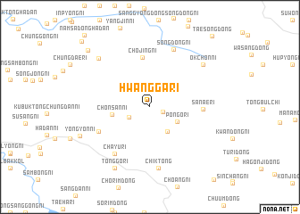 map of Hwangga-ri