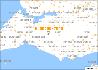 map of Hwangguk-tong