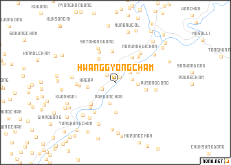 map of Hwanggyŏngch\