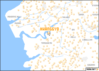 map of Hwanggyo