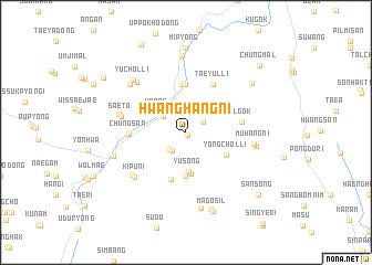 map of Hwanghang-ni