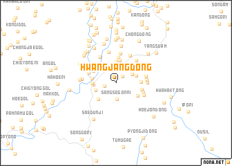 map of Hwangjang-dong