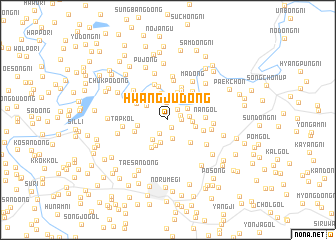 map of Hwangju-dong