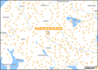 map of Hwangsan-dong