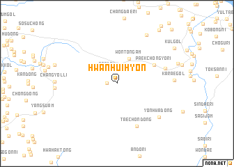 map of Hwanhŭihyŏn