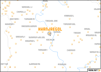 map of Hwanjae-gol