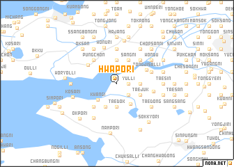 map of Hwap\