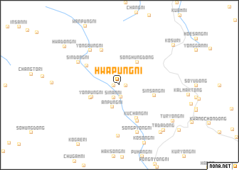 map of Hwap\