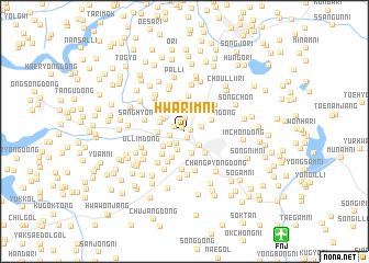 map of Hwarim-ni