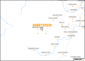 map of Hwaryong-ni