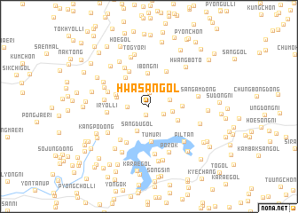 map of Hwasan-gol