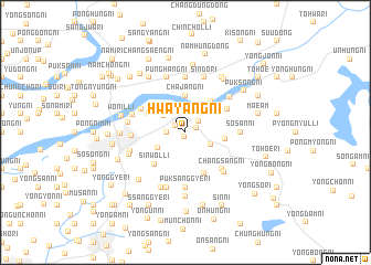 map of Hwayang-ni