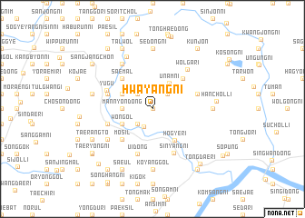 map of Hwayang-ni