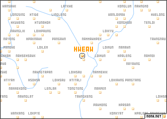 map of Hwe-aw