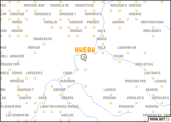 map of Hwe-aw