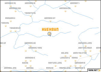 map of Hwè-hawn