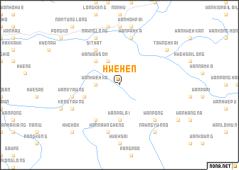 map of Hwè-hèn
