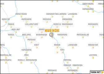 map of Hwe-hok