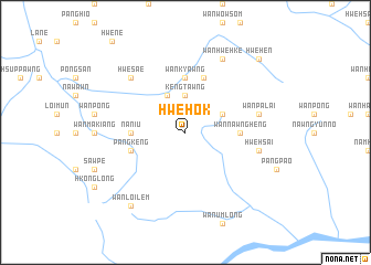 map of Hwè-hok