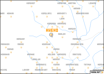 map of Hwè-ho