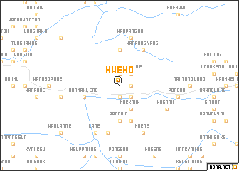 map of Hwè-hö